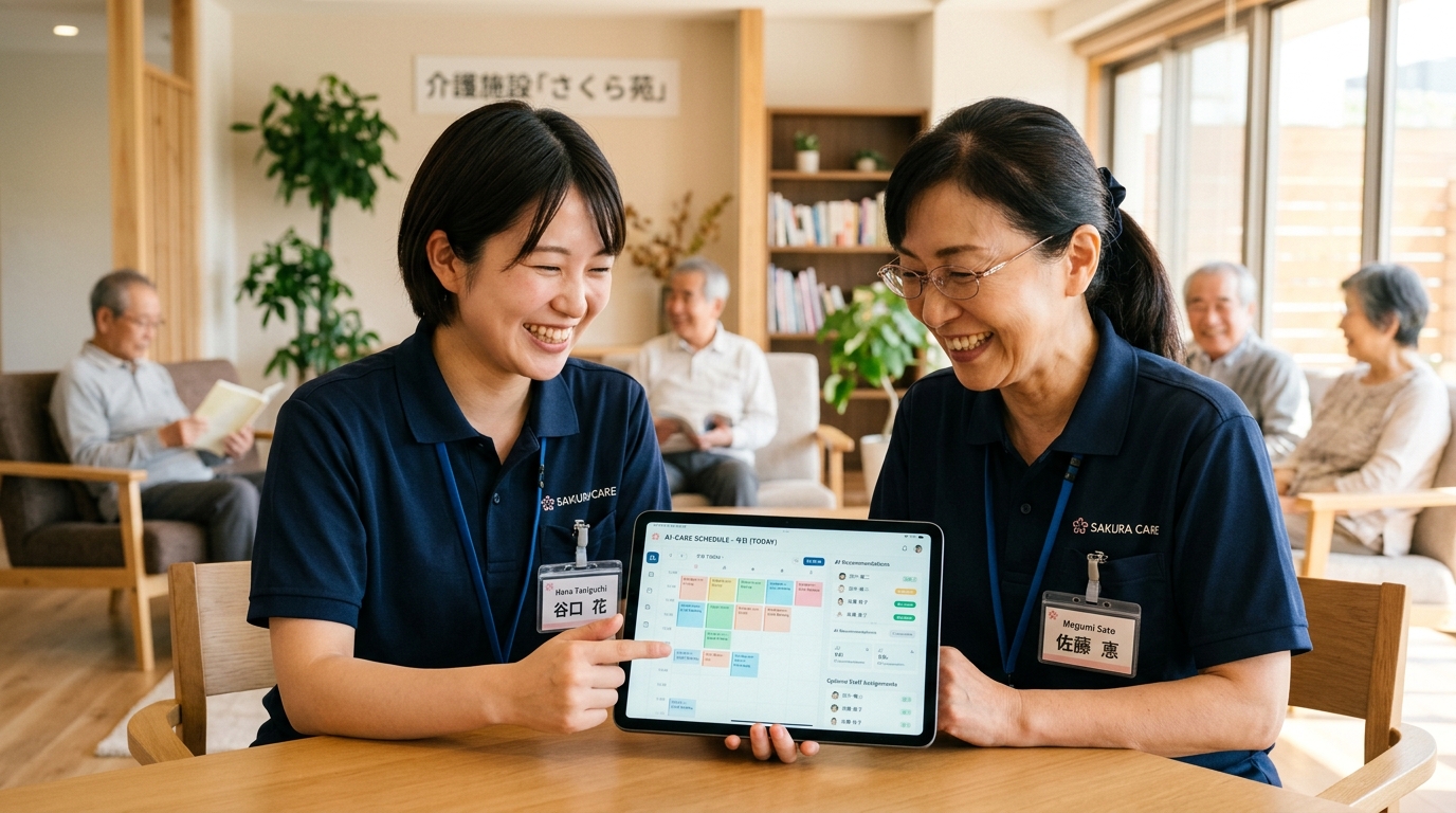 介護・福祉 AI施設長ダッシュボード